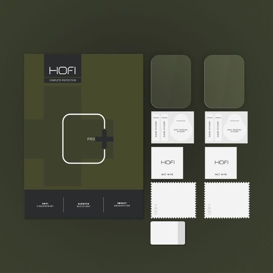 Hofi HydroFlex Pro+ fólia 2 kusy, Xiaomi Smart Band 9 Pro, priehľadné