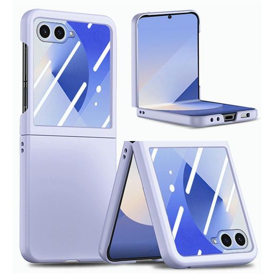 Θήκη Skin Feeling, Samsung Galaxy Z Flip 7, μωβ