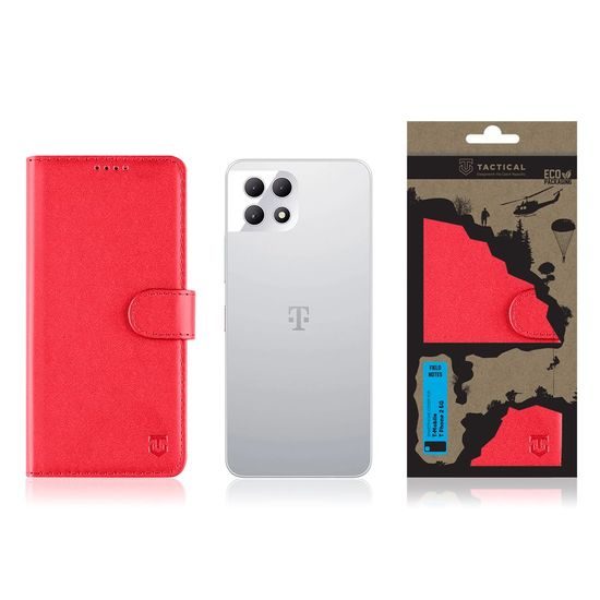 Θήκη Tactical Field Notes, T-Mobile T Phone 2 5G, κόκκινη