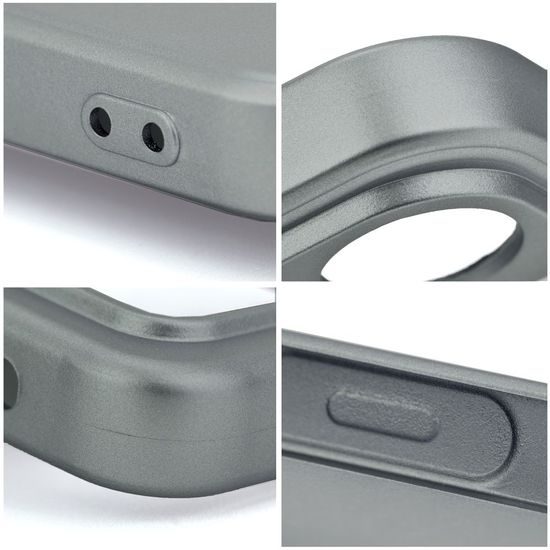 Metallic obal, Xiaomi Redmi 12C, šedý