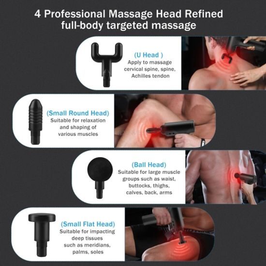 Συσκευή μασάζ FH-320, μαύρη