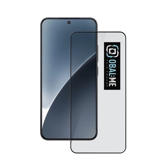 OBAL:ME 5D Zaščitno kaljeno steklo za Xiaomi 15, črno