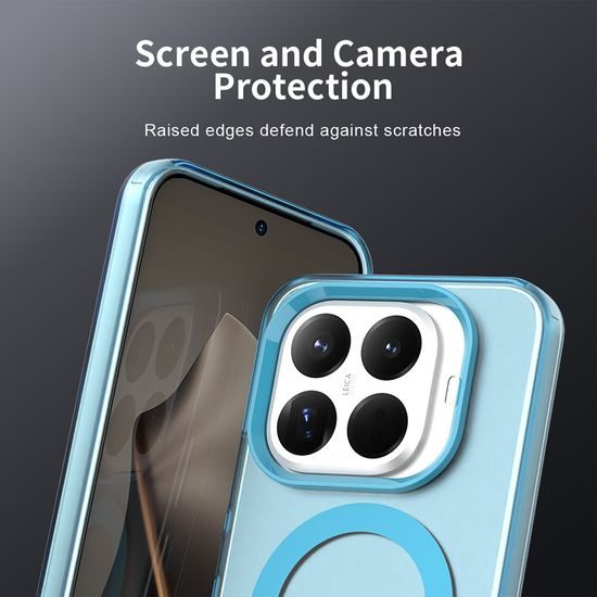 Techsuit CandyCase MagSafe, Xiaomi 17T, niebieski