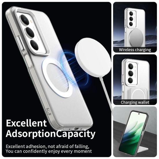 Techsuit CandyCase MagSafe, Xiaomi Redmi 15 4G / 5G, λευκό