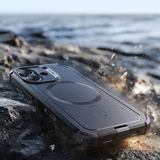 ESR Cyber Halolock tok, iPhone 17, fekete