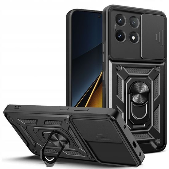 Tech-Protect CamShield Pro Xiaomi Poco X6 Pro 5G, čierny