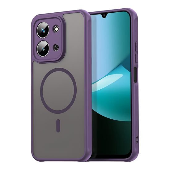 Techsuit HaloFrost II MagSafe, Xiaomi Redmi 15C 4G / 5G, μωβ