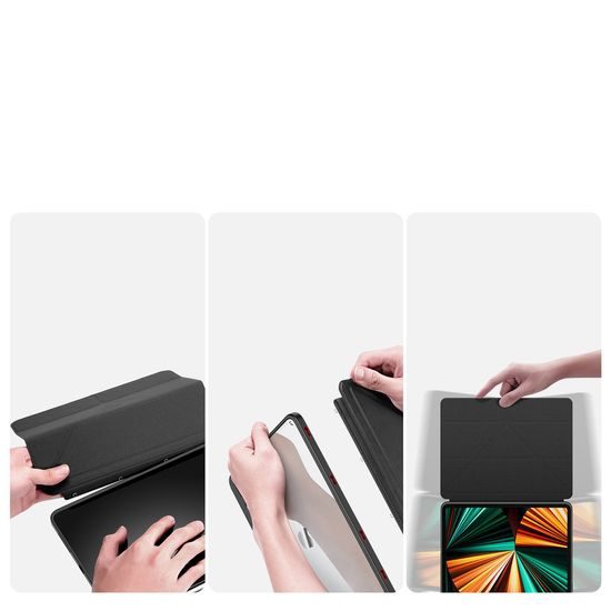 Dux Ducis Magi pouzdro, iPad Pro 12,9'' 2021/2020/2018, černé