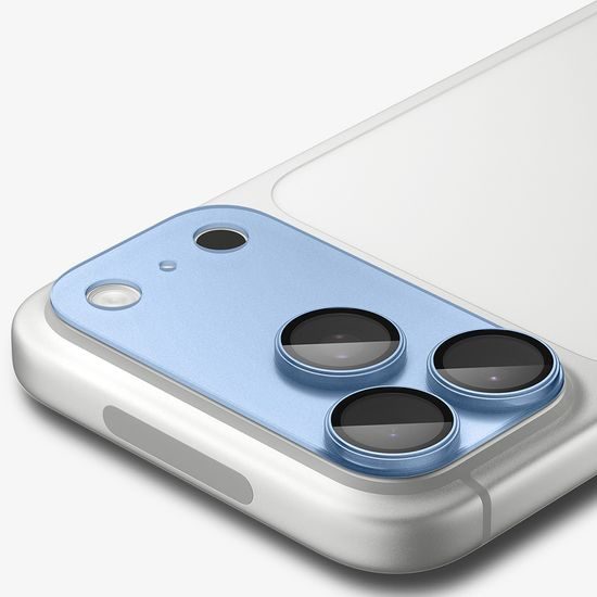 Spigen Optik.TR Ez Fit Pro XL (AGL12037), ochrana fotoaparátu, iPhone 18 Pro Max, modrá (2)