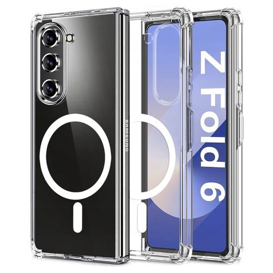 Techsuit Shockproof MagSafe διάφανη θήκη, Samsung Galaxy Z Fold6