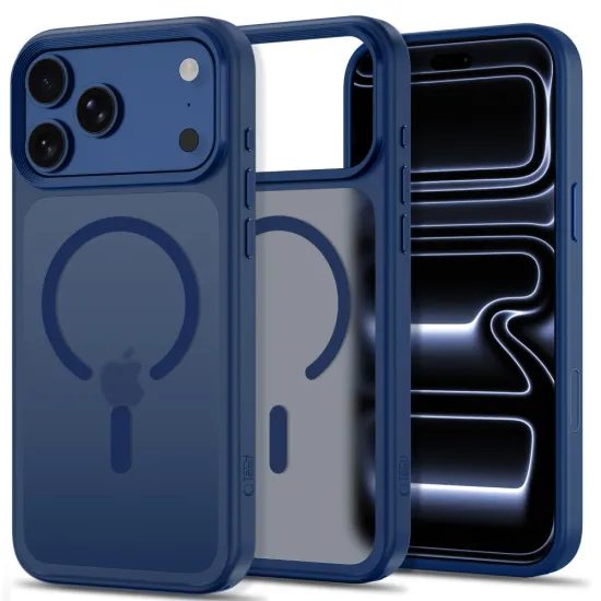 Tech-Protect MagMat MagSafe CC, iPhone 17 Pro / 18 Pro, modrý matný