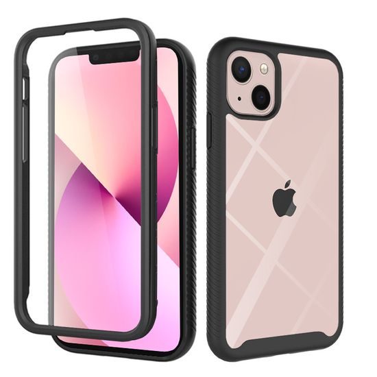 Techsuit Defense360 Pro + Zaščitna folija, iPhone 13 Mini, črna