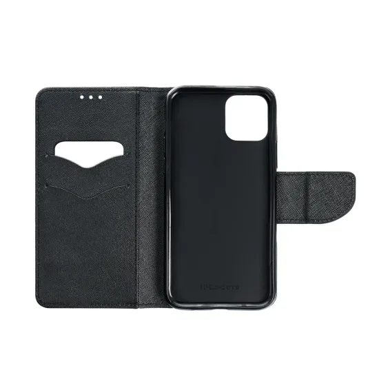 Samsung Galaxy A16 ümbris – Fancy Book rahakott-ümbris – must