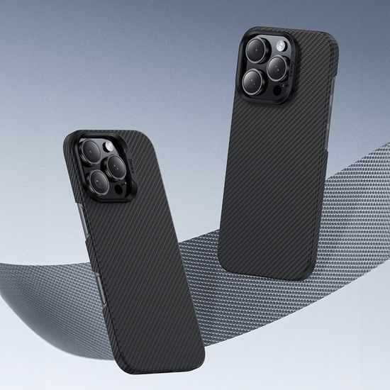 Benks Magnetic Armor Air Kevlar Hülle PC Frame, iPhone 16, schwarz