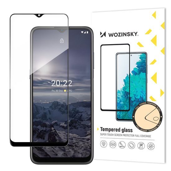 5D Folie de sticlă securizată pentru Nokia G21 / G11, negru