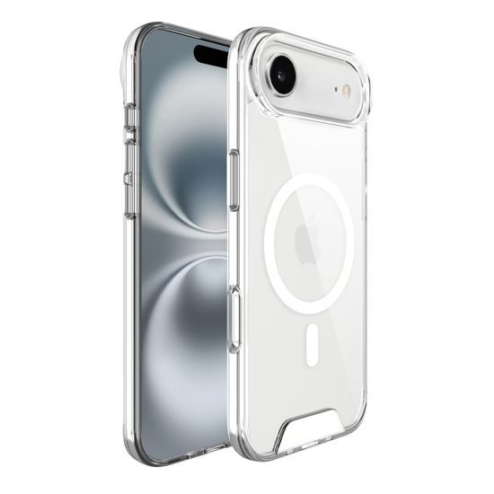 JP MagFit MagSafe θήκη με πιστοποίηση 1.2M SGS, iPhone Air, διάφανη