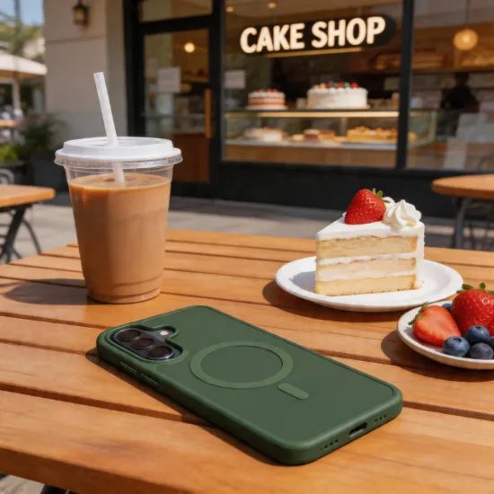 Tech-Protect MagMat MagSafe, Samsung Galaxy A36 / A56 / A37 5G, zielone matowe