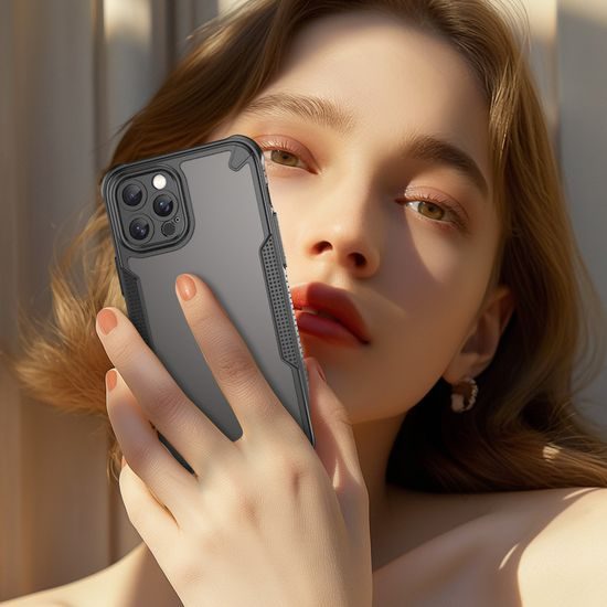 ArmorShield Hybrid Case, iPhone 12 Pro, μαύρο
