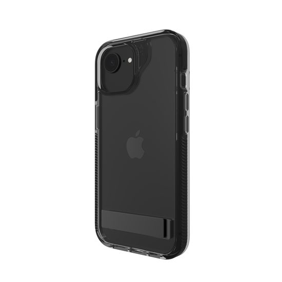 ZAGG Santa Cruz Kickstand προστατευτικό κάλυμμα, iPhone 13 / 14 / 15 / 16e / 17e, μαύρο