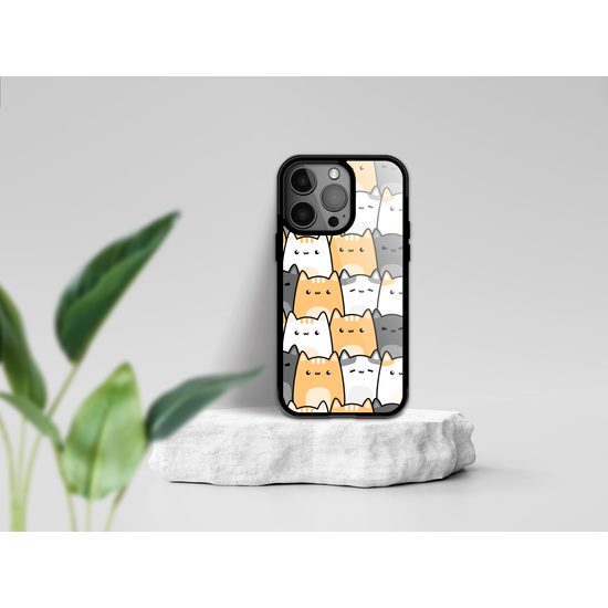Momanio obal, iPhone 12 Mini, kočičky
