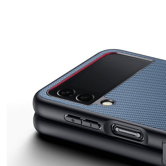 Dux Ducis Fino case, Samsung Galaxy Z Flip 4, kék