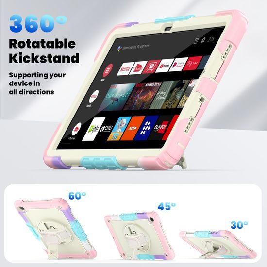 JP Solid360 Rainbow Θήκη για Tablet, Samsung Galaxy Tab A9 Plus / A11 Plus 11.0" X210 / X215 / X216 / X230 / X235 / X236