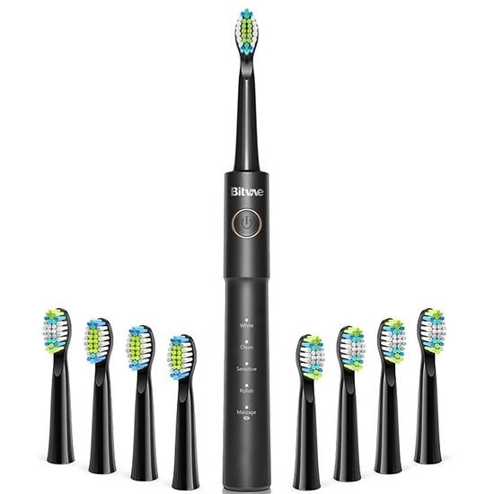 Bitvae Elektryczna szczoteczka do zębów (E11), czarna