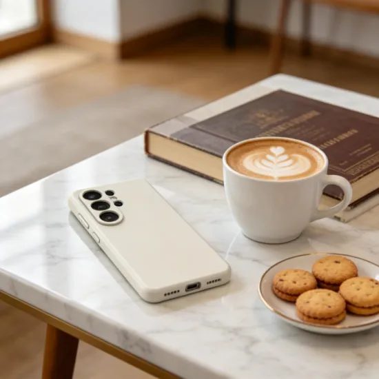 Tech-Protect Silicone MagSafe, Samsung Galaxy S26 Ultra, μπεζ