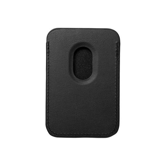 Mag Wallet Portofel portofel din piele, negru