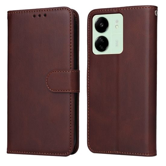 Magnet Case, Xiaomi Redmi 13C, hnedý