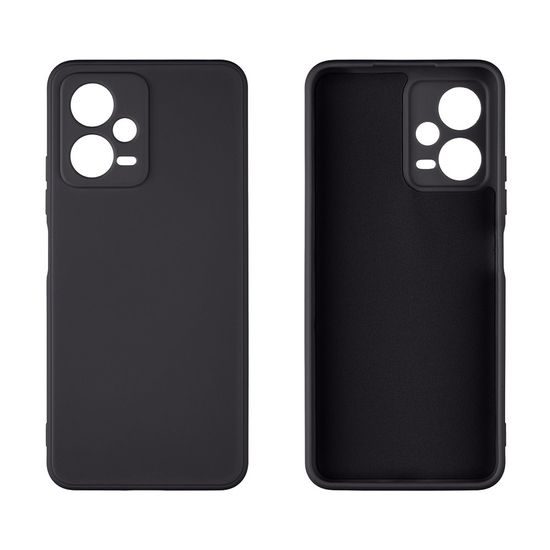 OBAL:ME Matte TPU Etui za Xiaomi Redmi Note 12 Pro 5G, črn