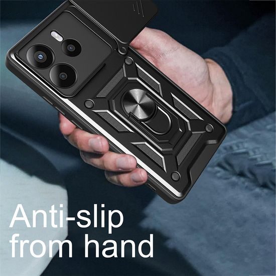 JP CamShield, Xiaomi Redmi Note 14 4G, fekete