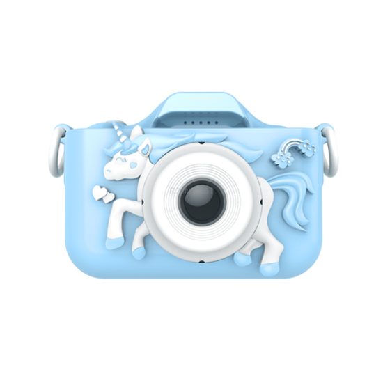 Digitalni fotoaparat za otroke X5, Unicorn blue