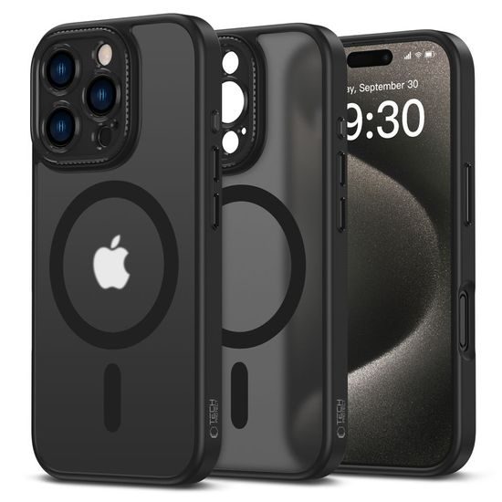 Tech-Protect MagCam MagSafe, iPhone 16 Pro Max, czarny matowy