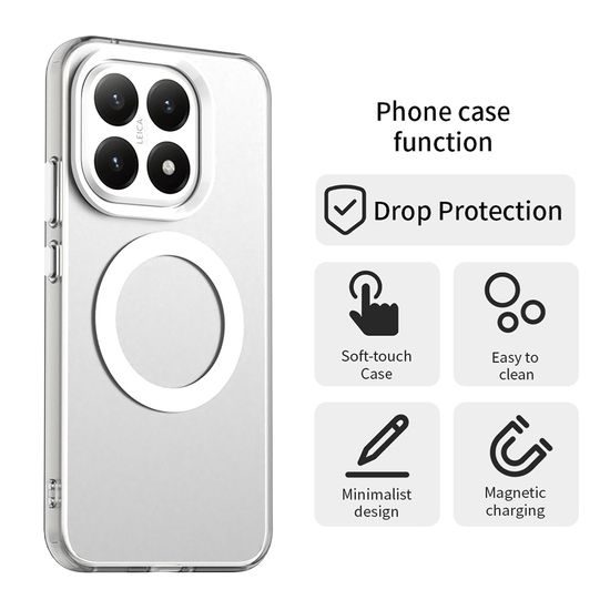 Techsuit CandyCase MagSafe, Xiaomi 15T, λευκό