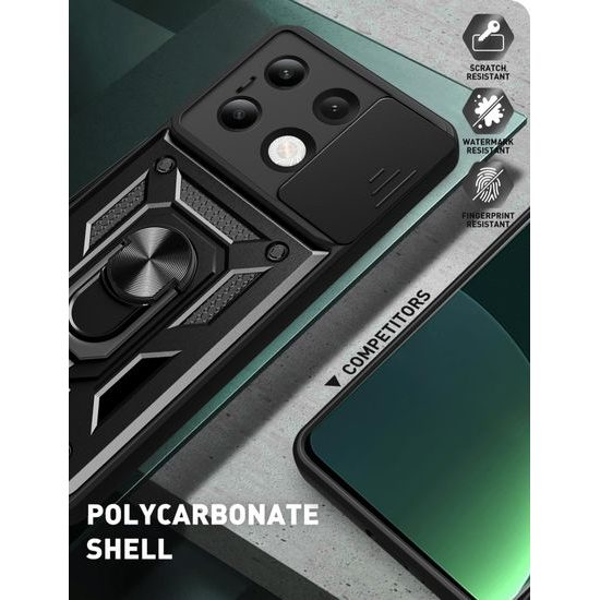 JP CamShield, Xiaomi Redmi Note 13 4G, črna