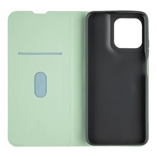 Motorola G57 Power Hoesje - OBAL:ME SmoothTouch - PU Leer met Kaarthouder & Standaard - Lichtgroen