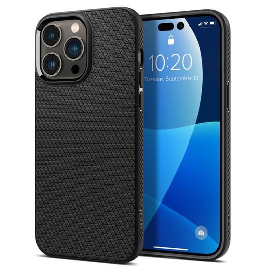 Spigen Liquid Air, iPhone 14 Pro Max, schwarz