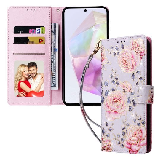 Θήκη Magnet, Samsung Galaxy A26, ροζ