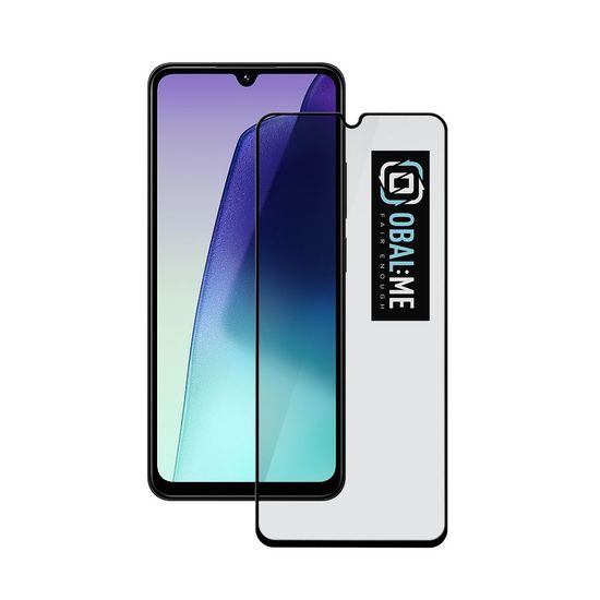 OBAL:ME 5D Tvrdené Sklo pre Xiaomi Redmi 14C 4G / Poco C75, čierne