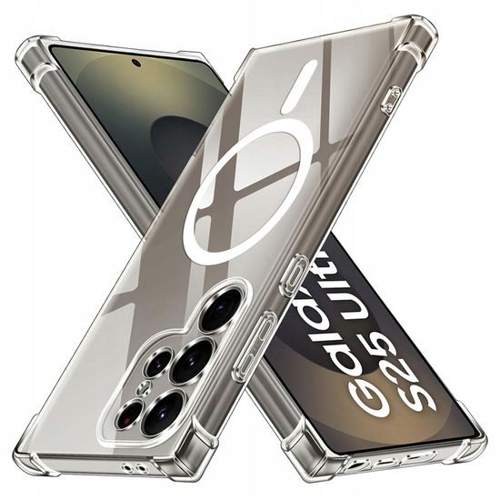 Techsuit Shockproof MagSafe διάφανη θήκη, Samsung Galaxy S25 Ultra