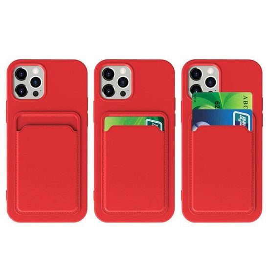 Card Case maska, iPhone 14 Pro Max, crni