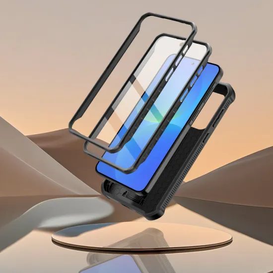 Tech-Protect Kevlar Cam+ tok, Samsung Galaxy A36 / A37 5G, fekete