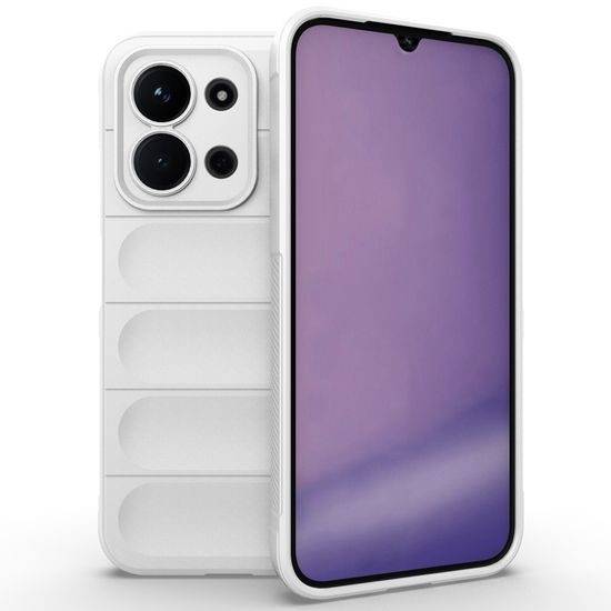 Θήκη Wency Magic Shield, Xiaomi Redmi 15C, λευκή