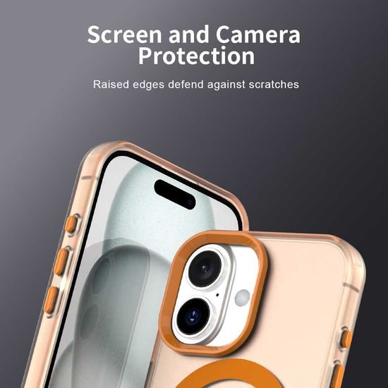Techsuit CandyCase MagSafe, iPhone 17 Pro, πορτοκαλί