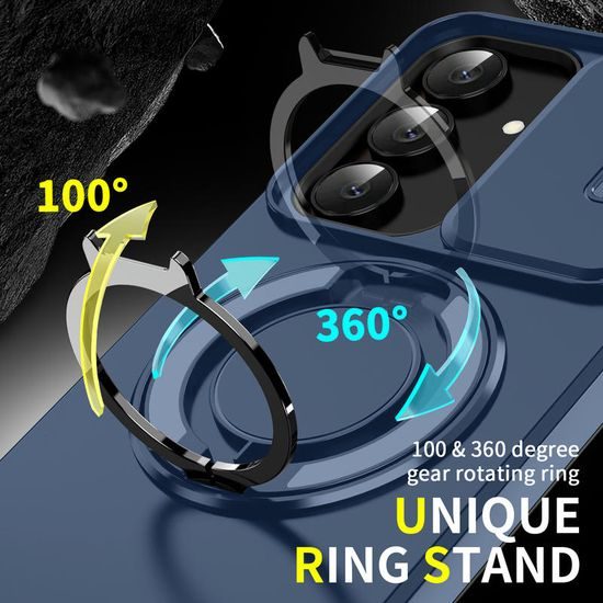 Samsung Galaxy S25 FE / S26 FE ümbris – Camslide Stand – sinine