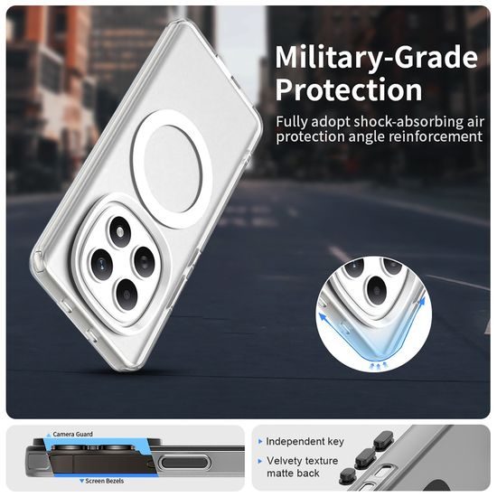 Techsuit CandyCase MagSafe, Xiaomi Redmi Note 15 5G / Poco M8 5G, λευκό