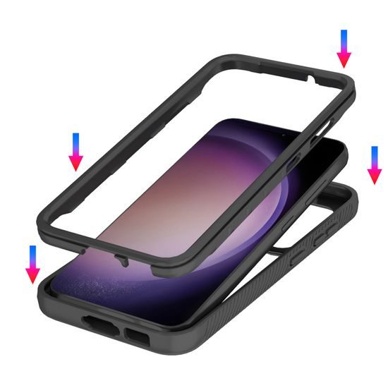 JP Defense360 θήκη, Samsung Galaxy S23 Plus, μαύρο