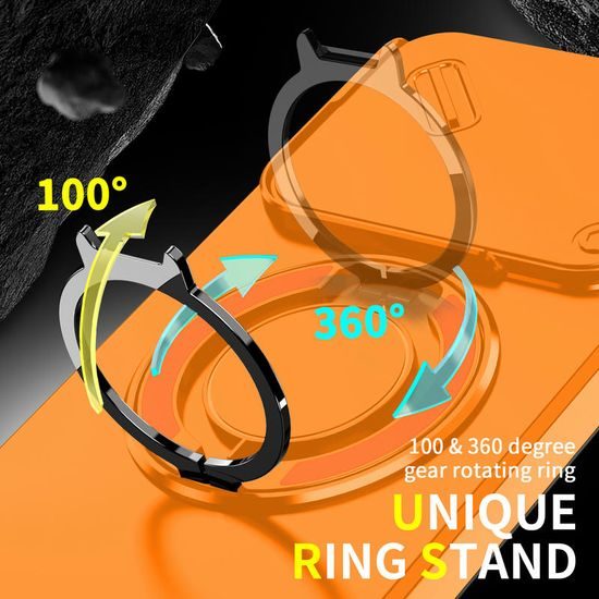 Θήκη Camslide Stand, Xiaomi 15T Pro, πορτοκαλί