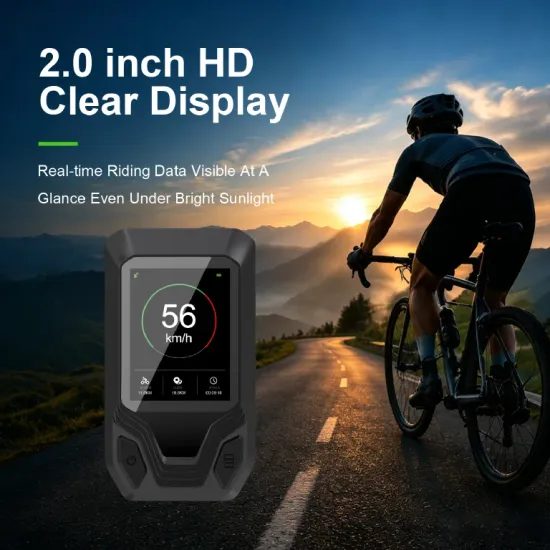 4K Kamera za bicikl s GPS-om, 2" zaslonom, EIS stabilizacijom i LED svjetlom